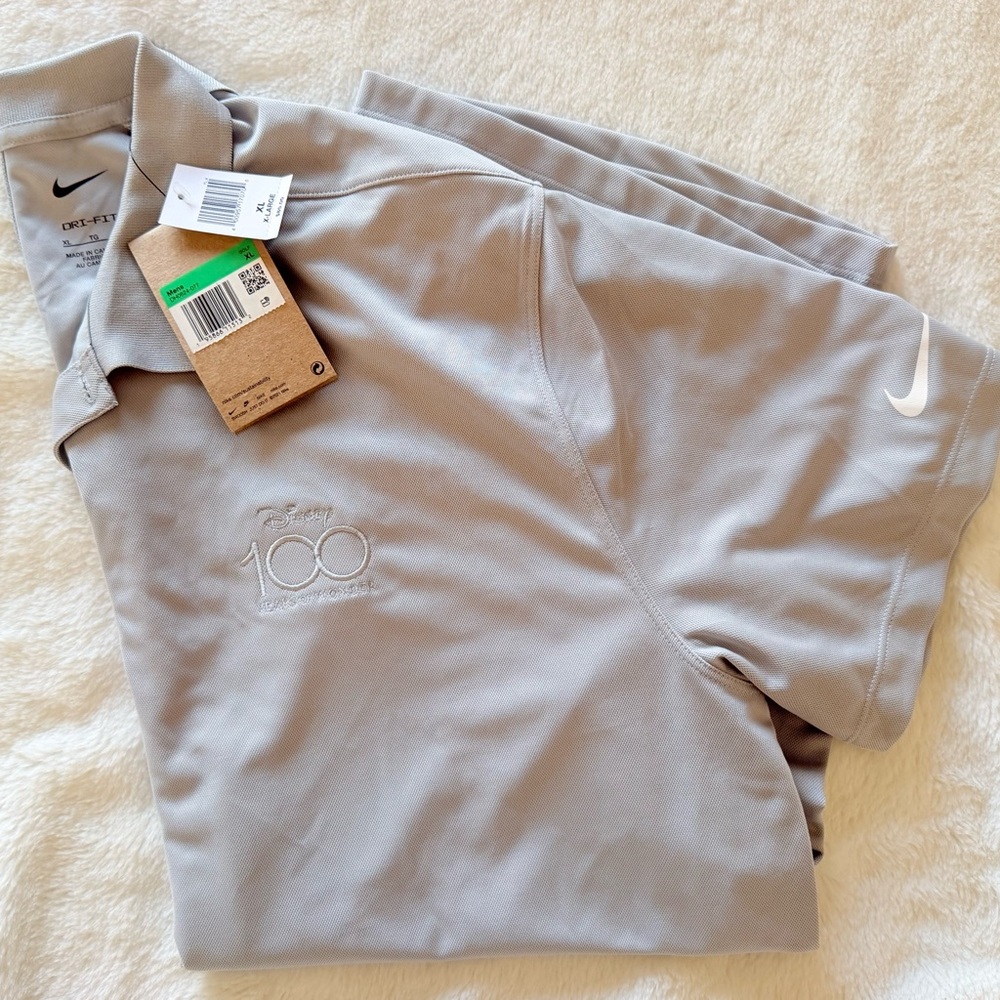 Disney 100 Years of Wonder Nike Dri-Fit Polo Shirt XL NWT - Picture 10 of 10